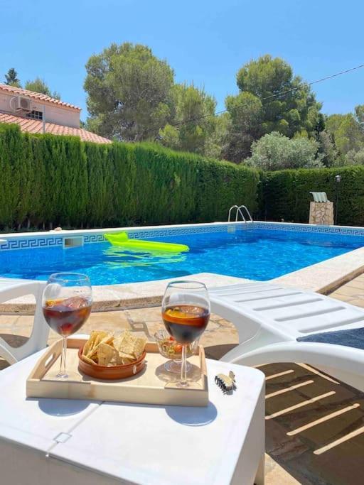 Villa Caramonte, En Costa Dorada Les Tres Cales Luaran gambar